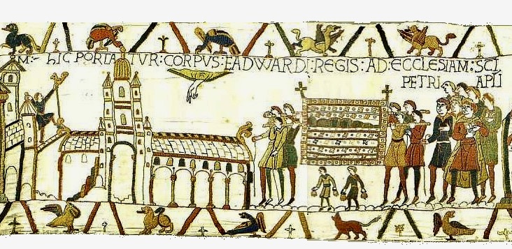 Westminster Abbey in the Bayeux Tapestry
