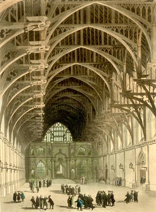 Westminster Hall, early 19th Centryey