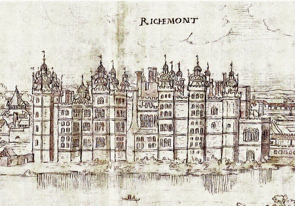 Richmond Palce in time of Henry VIII