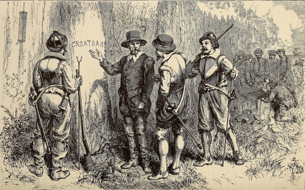 Return of Governor White to the "Lost Colony" of Roanoke