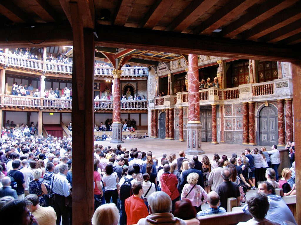 Performance at Shakespeare's Globe Theatre