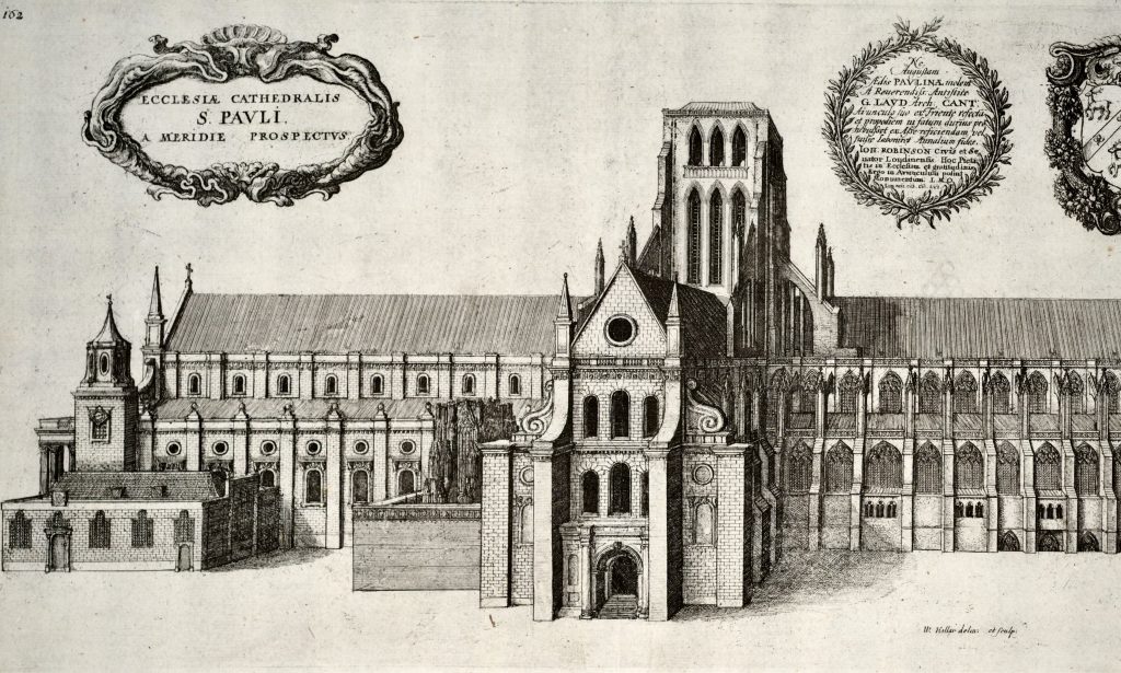 Elizabethan Age London: St Paul's Cathedral, late Sixteenth Century