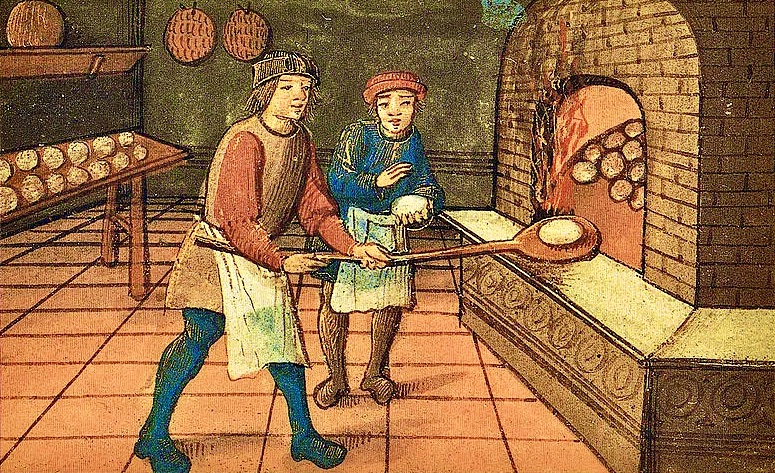 Medieval baker