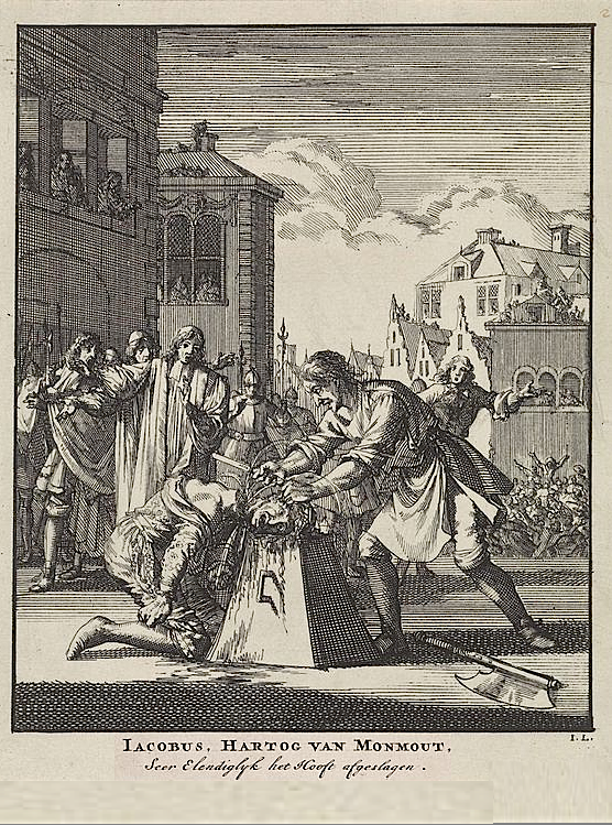 Beheading of James Scott, Duke of Monmouth, 1685
