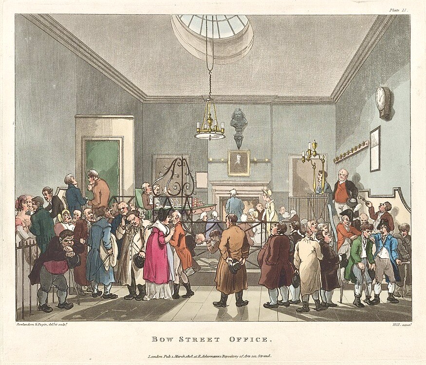 Bow Street Magistrate's Courtroom